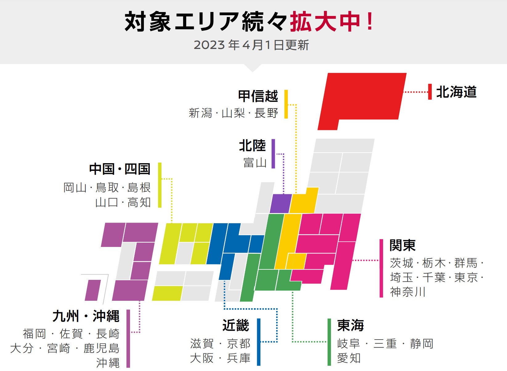 クリックモビ対象地域